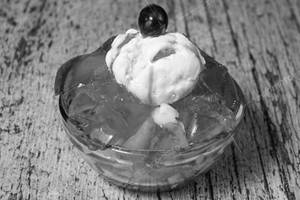Fruit Jelly With Ice Cream