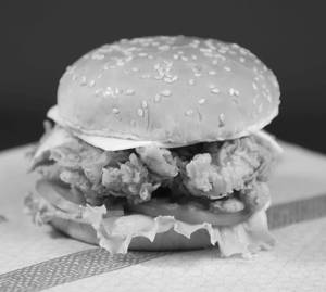 Chicken Zinker Burger