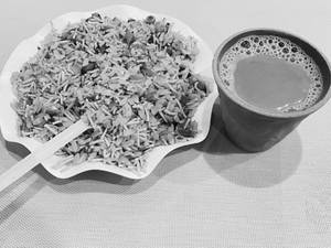 Sahu Special Chai + Poha