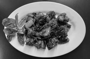 Thai Lemon Basil Chicken (14 Pcs)(spicy)