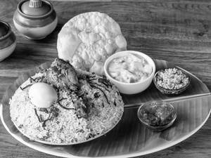 Malabar Chicken Biryani With Gulab Jamun