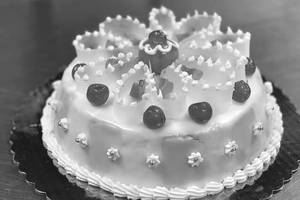 Tutti Frutti Chocolate Cake