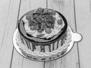 Black Forest Eggless Cake