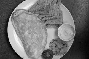 Feta & Ham Omelette