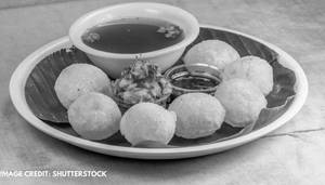 Pani Puri 2 plate (12 pic)