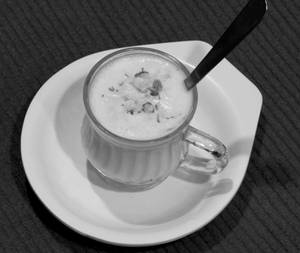Hot Kesar Bada Milk