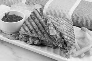 Aloo Masala Cheese Grilled Sandwich