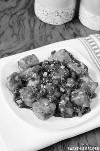 Paneer Manchurian Dry
