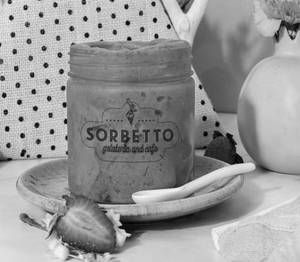 Strawberry Sorbet Vegan 200 ML