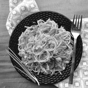 Schezwan Egg Fried Noodles