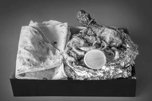 Tandoori Chicken Special Leg With 2 Rumali Roti