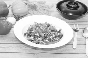 Red Bellpepper Chicken Pasta
