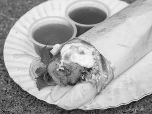 Chicken Malai Tikka Roll