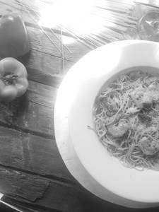 Halal Last Waltz Spaghetti
