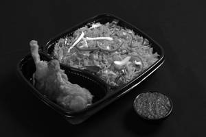 Veg Schezwan Rice + Chicken Lollipop 2 Pcs