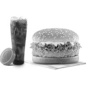 McChicken Burger + Coke