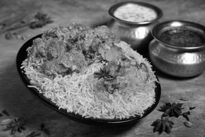 Mughlai Mutton Biryani (with Bone)