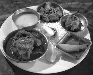 Chicken Thali 