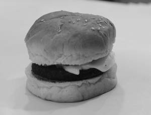 Crispy veg burger