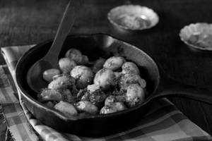 Mushroom Pepper Fry