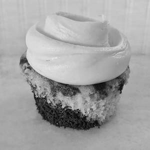 Marble Cupcake with White Chocolate Buttercream - Pack of Two.