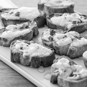 Cottage Cheese Chilli Bruschetta