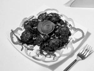 Veg Ball Manchurian Dry