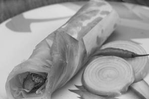 Egg Bhurji Roll