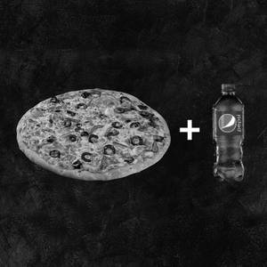 Tandoori Veg Pizza + Free Cold Drink 250 Ml