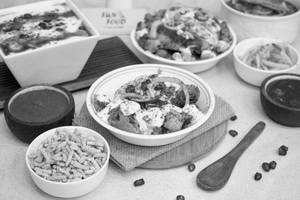 Chole Aloo Tikki + Dahi Aloo Tikki
