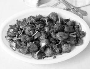 Special Mushroom Chilli