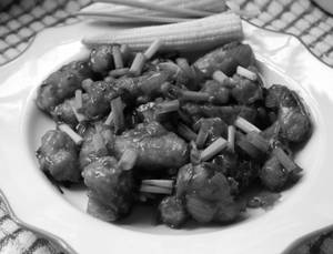 Baby corn Manchurian