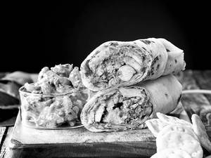 Chicken Achari Roll