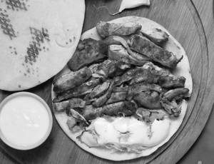 Special Chicken Shawarma Plate