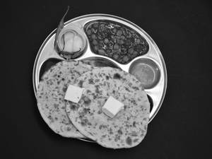 Chole with Aloo Kulcha