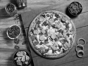 Spicy Lamb Pizza