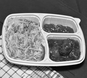 Veg Manchurian + Veg Chow mein