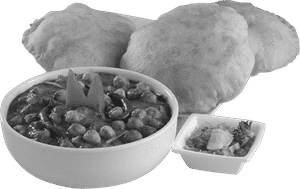 Chowle Puri Meal