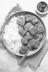 Paneer Butter Masala With Rice