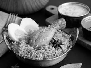 Chicken Briyani (500ml) + Gravy