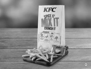 Spicy Mix French Fries - Medium