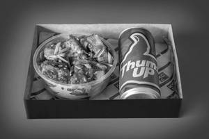 Chilli Paneer Dry [4 Pcs] With Coke Can
