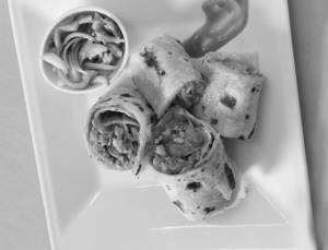 Egg Bhurji Rolls
