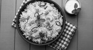 Tawa Tandoor Special Veg Biryani