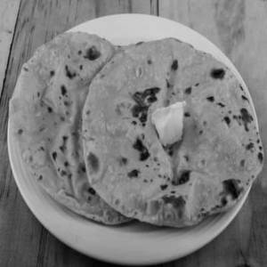 Ghee Phulka Roti
