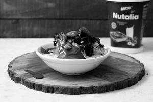 Nutella Brownie Ice-cream Sundae