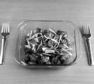 Mushroom Chilli Dry