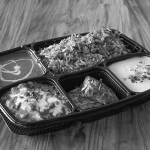 Chicken Patiala Shahi Thali