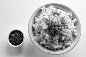 Egg Burnt Garlic Rice