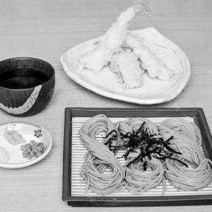 Ten Zaru Soba Noodle [ Non Veg ]